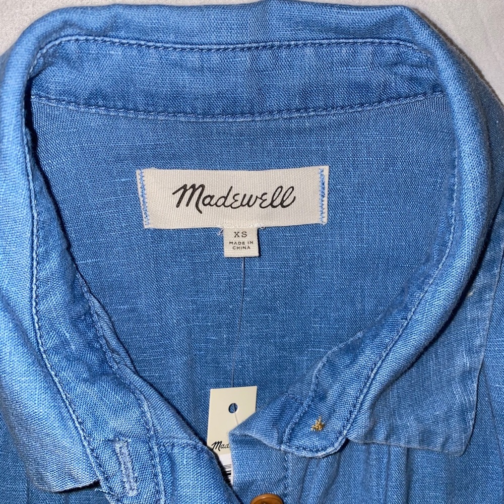 Madewell Chambray dress